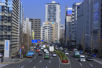 Minami Azabu 1-chome and Ninohashi Crossing Area