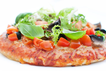 Pizza closeup