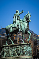 Statue of Prince Michael in Belgrade Serbia