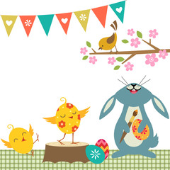 Cheerful Easter