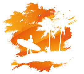 Orange surf