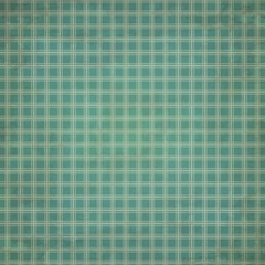Tablecloth background with checkered pattern and wall texture