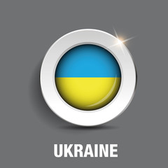 Ukraine flag vector