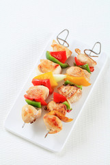 Chicken skewers