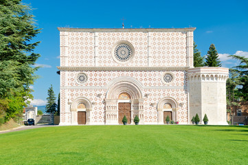 Basilica of Santa Maria di Collemaggio - L'Aquila - Italy