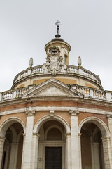 Fototapeta na wymiar Church San Antonio. Palace of Aranjuez, Madrid, Spain