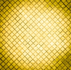Gold tile texture background