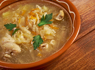 Grandmother's Sauerkraut soup