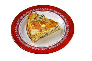 quiche with halibut