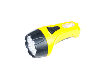 Bright yellow electric torch