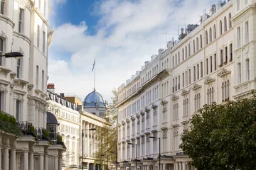 Abwaschbare Fototapete London london street view