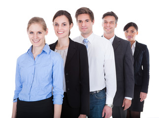 Group Of Businesspeople Standing