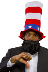 Black man playing as 