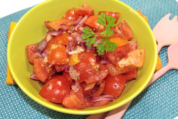 salade de tomates