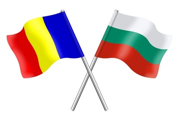 Flags: Bulgaria and Romania