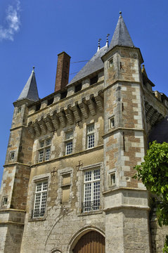 Renaissance Castle Of Talcy In Loir Et Cher