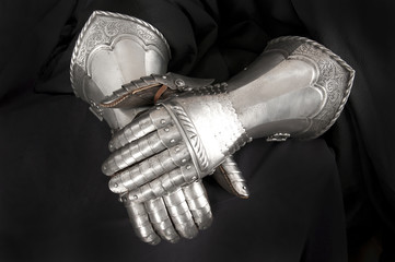 Knight's metal glove