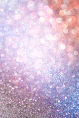 colorfull abstract bokeh lights. defocused background 