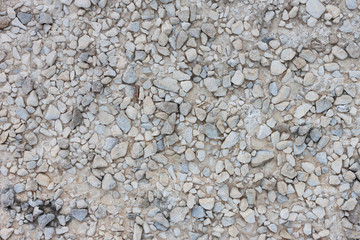 texture of wet gravel road