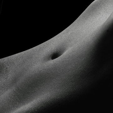 nu artistique noir et blanc