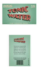 Obraz premium tonic water