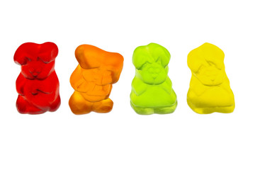 Easter Bunny Gummy Row