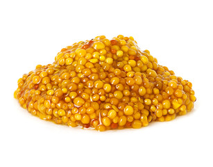 mustard beans isolated