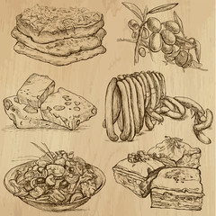Food and Drinks_8 -  Hand drawn illustrations into vector