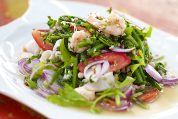spicy salad