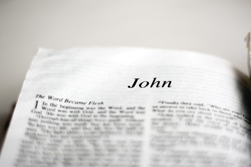 Obraz premium Book of John