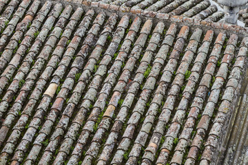 Toledo, imperial city. View from the wall, roof of house