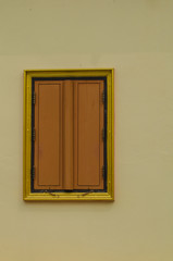 Thailand Wat window