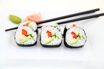 delicious Futomaki, Sushi - Japanese food
