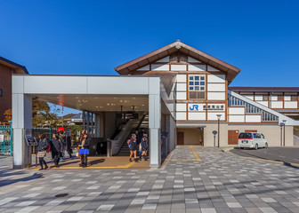 Saga Arashiyama Station in Kyoto