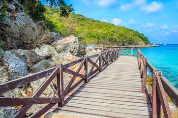 Koh larn beach island at Pattaya Thailand