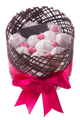 cake, birthday Ice-cream cake on the background