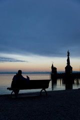 Hafen in Konstanz - Bodensee - Deutschland