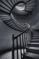 Photo sur Plexiglas Escaliers Ancien escalier en colimaçon