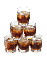 Whiskey glass cups