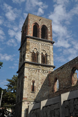 Fototapeta na wymiar Kirche St Christoph w Moguncji