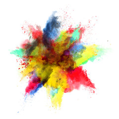 Fototapeta premium colored dust