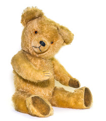 alter teddybär, antikes spielzeug