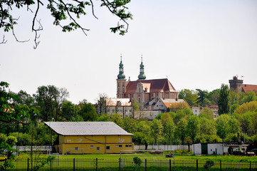 Small town in southern Poland