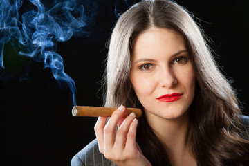 Obraz premium rauchen