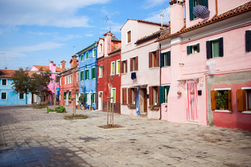Fototapeta na wymiar Burano, Wenecja. Włochy