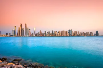 Photo sur Plexiglas Abu Dhabi Marina de Dubaï.