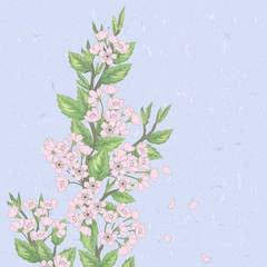 Beautiful   spring pattern