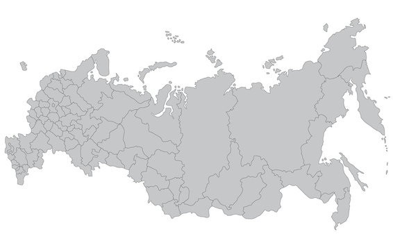 ロシアの地図