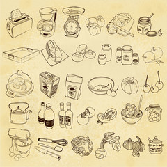vintage kitchen icon - 61778875