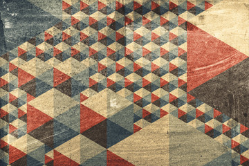 Panele Szklane Podświetlane  Abstract geometric pattern as background